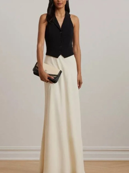 Ralph Lauren Dresses & Skirts - Lauren Ralph Lauren Sleeveless Charmeuse Gown sz 8